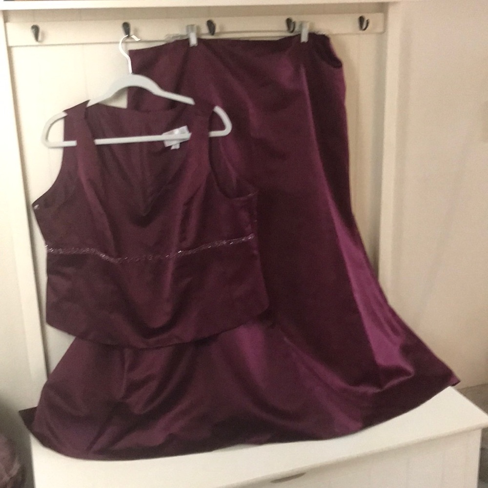 DAVID’S BRIDAL BRIDESMAID DRESS FORMAL SIZE 24